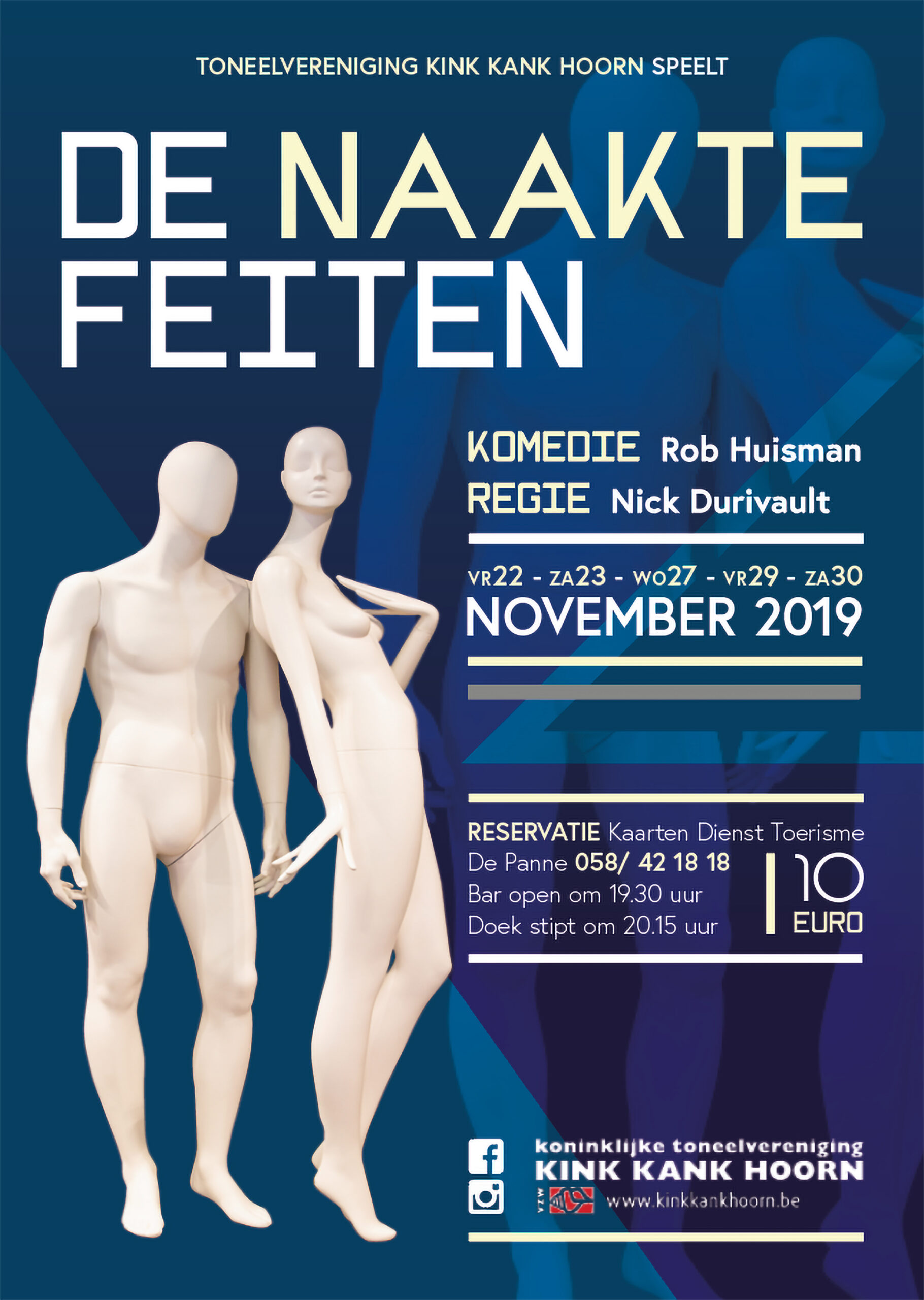 Affiche De Naakte Feiten_NW