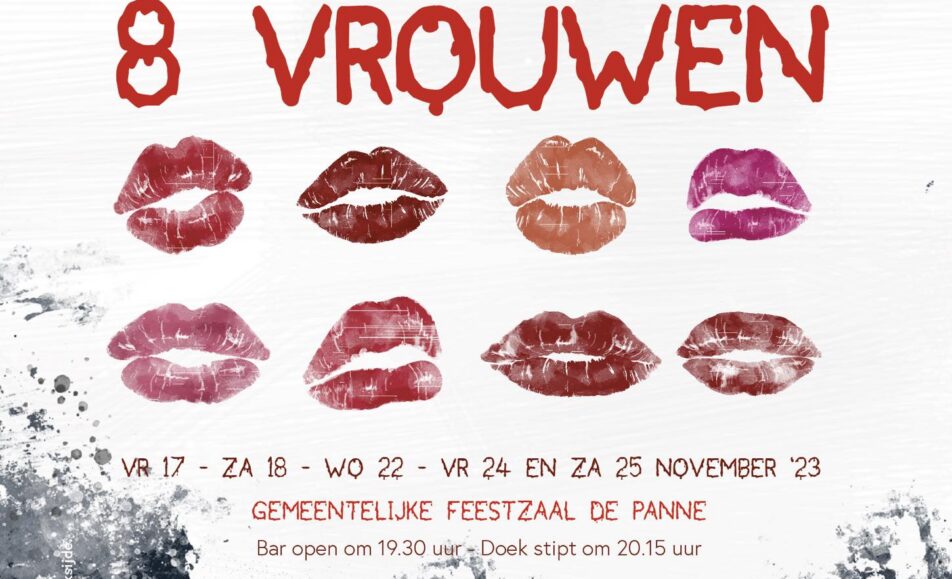 8 vrouwen affiche